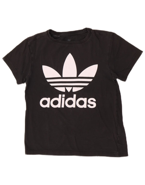 Adidas T-Shirt Graphique Fille 11-12 Ans Noir