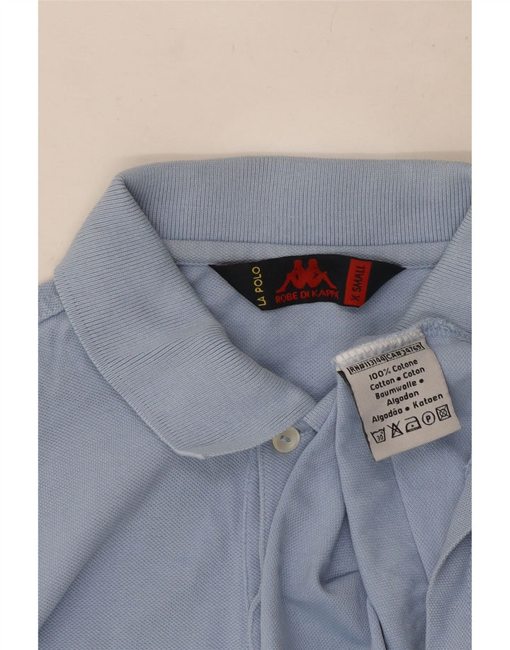 Kappa Polo Homme XS Bleu Coton