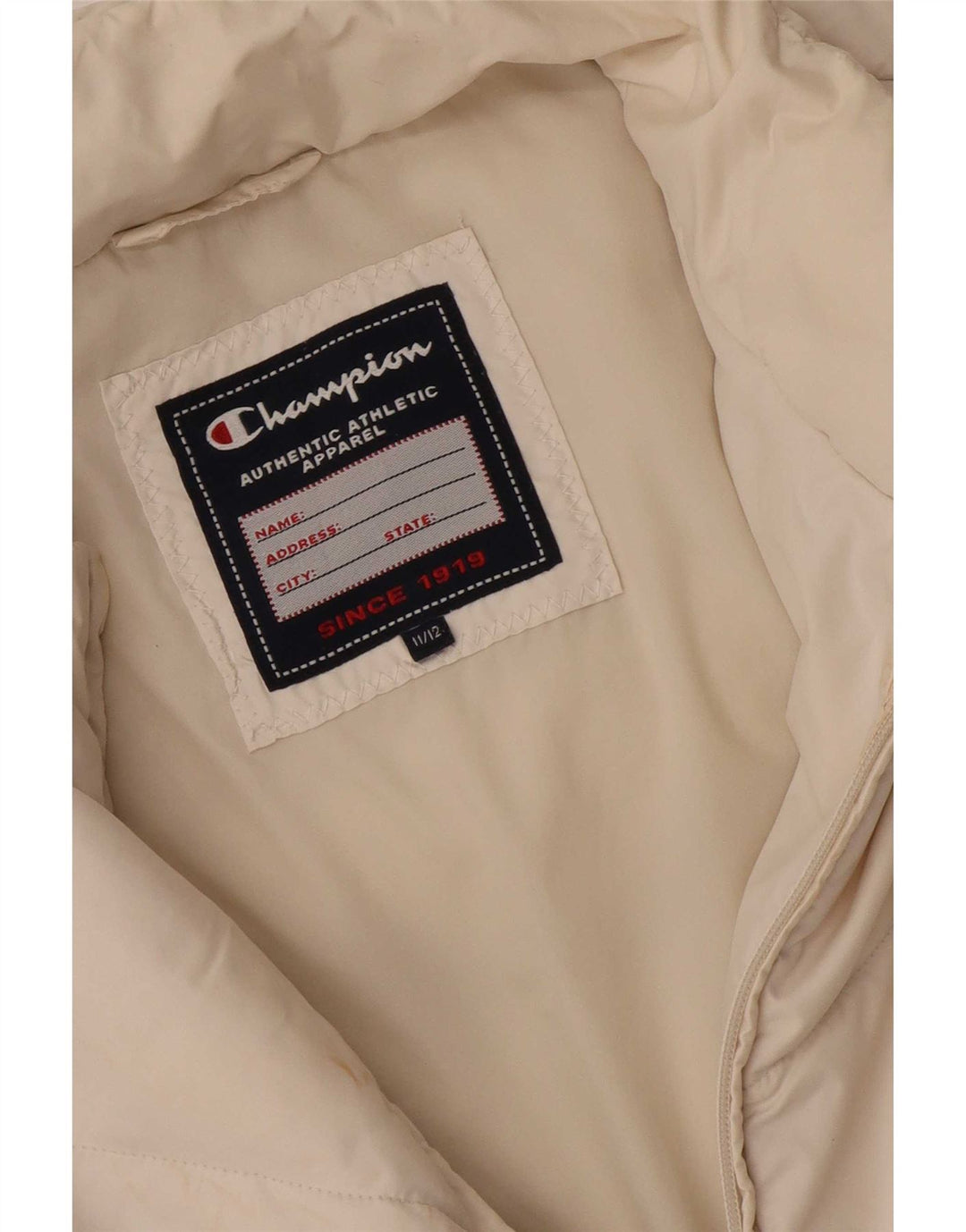 Champion Veste matelassée garçon 11-12 ans Blanc