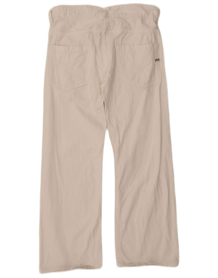 GAS Jean ample homme moyen W32 L29 coton blanc