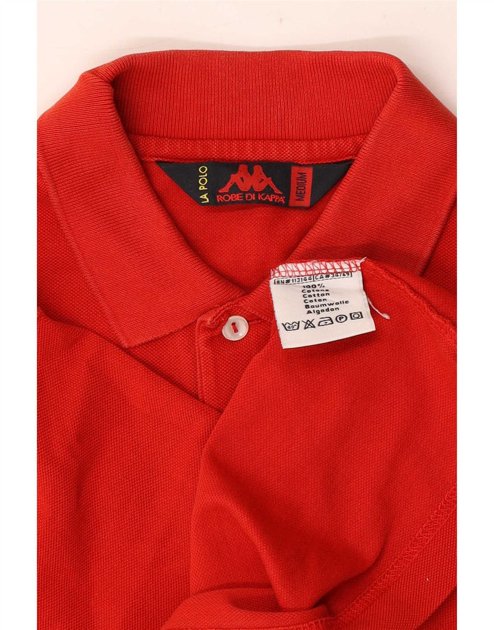 Kappa Polo Homme Rouge Moyen Coton
