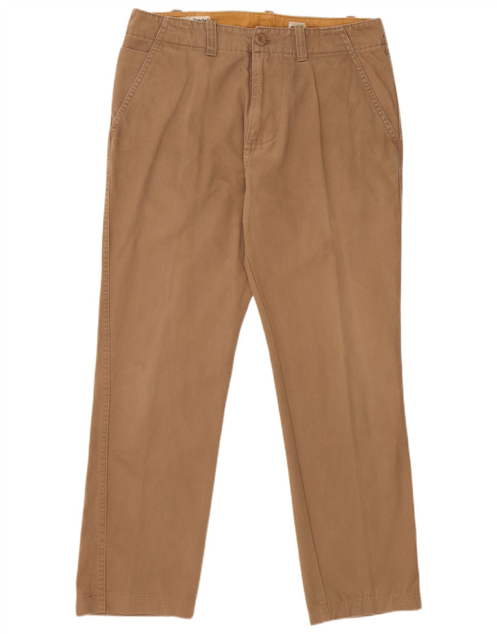 TIMBERLAND Pantalon Chino Droit Homme W33 L29 Marron