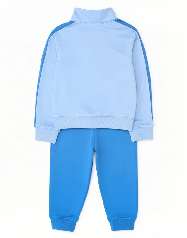 Adidas Survêtement complet pour bébé fille 18-24 mois Bleu Colorblock Polyester