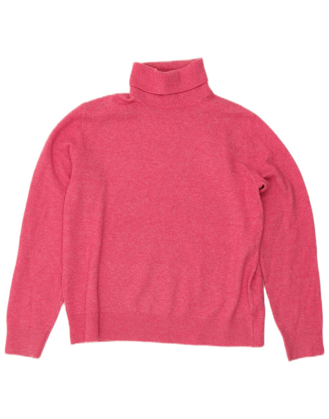 Marks & Spencer Pull col roulé pour femme UK 10 Petit Rose Moucheté