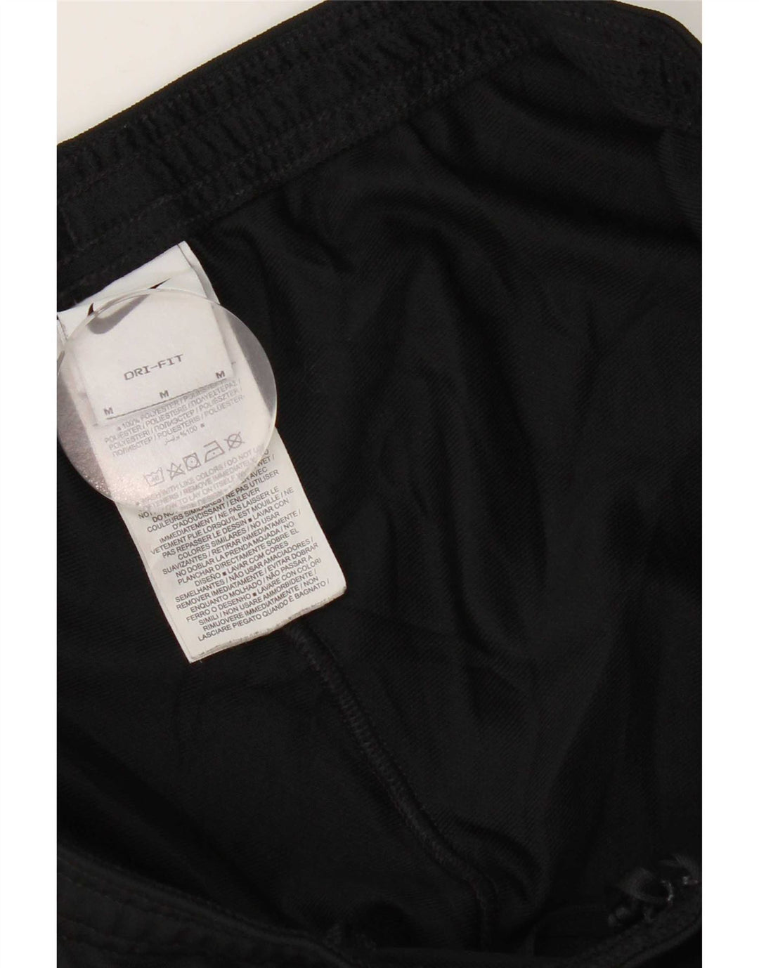 Nike Pantalon de survêtement Dri Fit Homme Noir Moyen Polyester