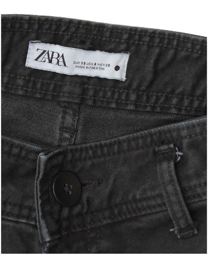Zara Jean large pour femme EU 38 Medium W28 L29 Bleu marine
