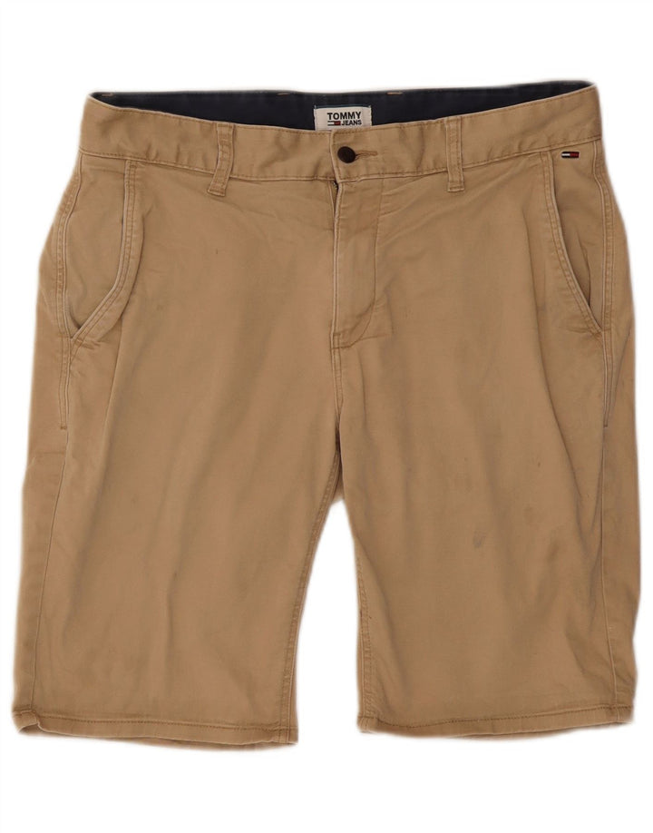 Tommy Hilfiger Short Chino Homme W33 Coton Beige Moyen