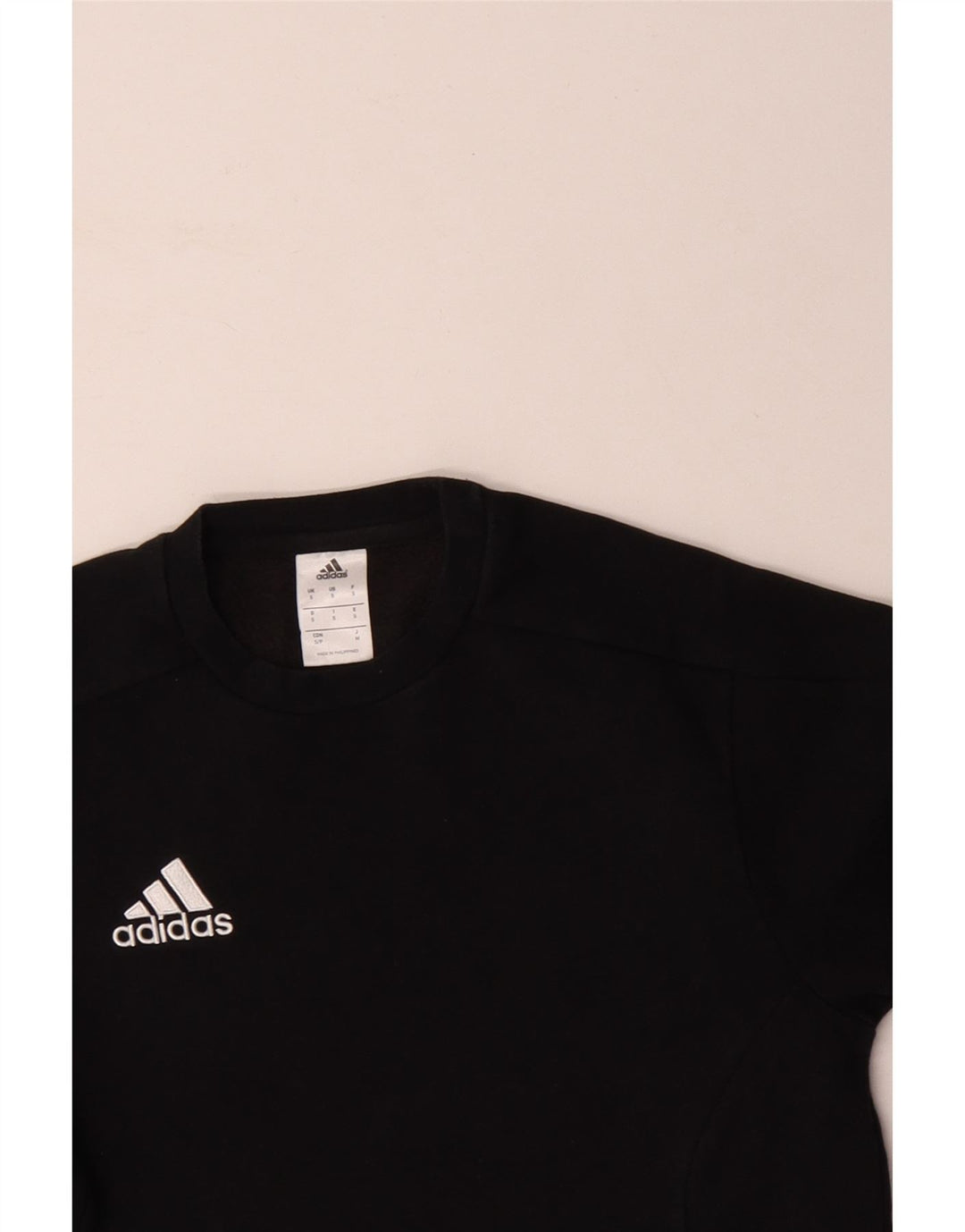 ADIDAS Sweat-shirt pour hommes Petit coton noir