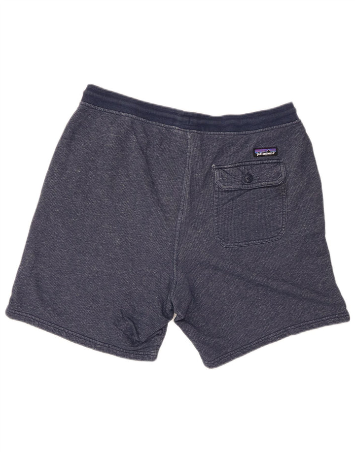 PATAGONIA Short de Sport Homme Grand Bleu Marine Coton