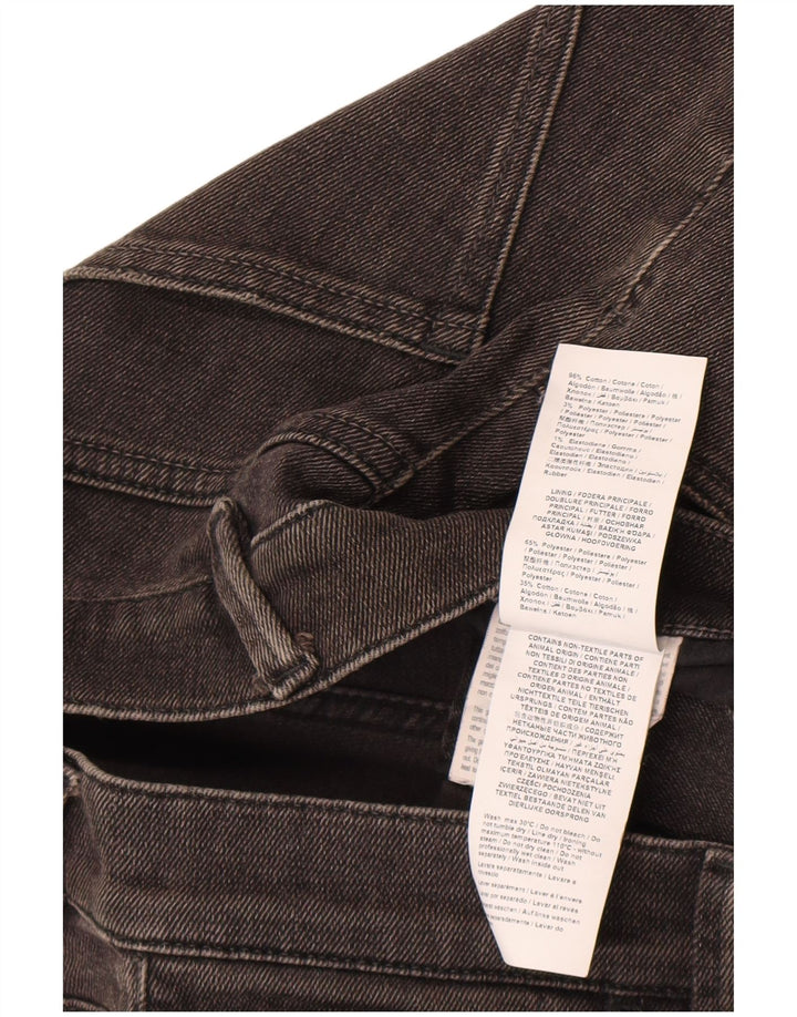 Trussardi Jean Slim Effet Déchiré W33 L34 Coton Noir