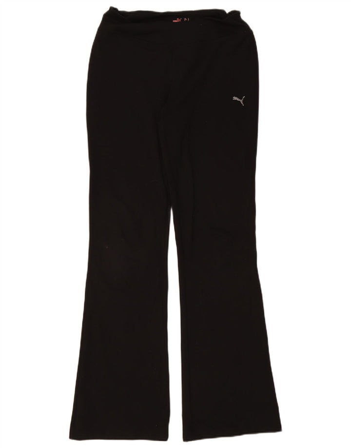 Puma Pantalon de survêtement évasé pour femme UK 14 Large Noir