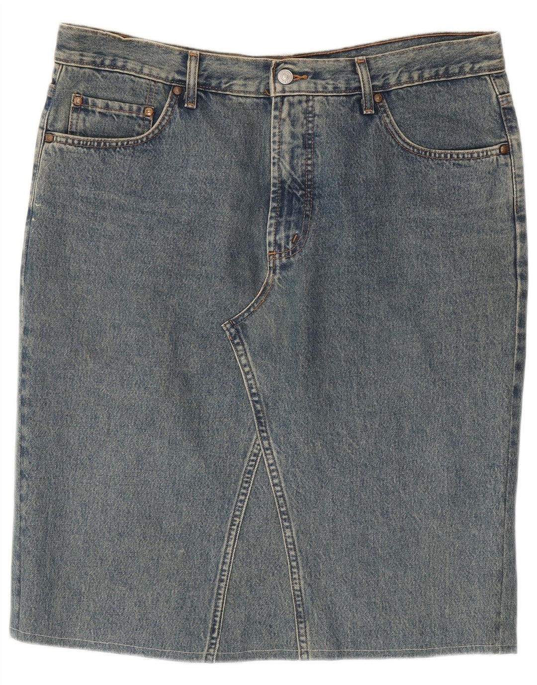 Carrera Femme 700 Jupe En Jean W38 XL Bleu
