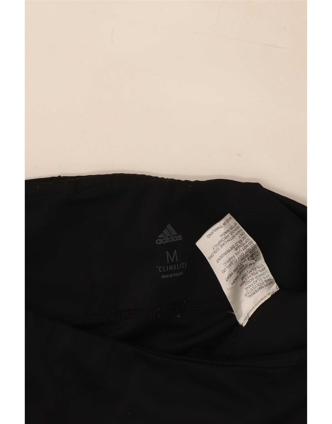 Adidas Climalite Leggings UK 12 Medium Noir Polyester
