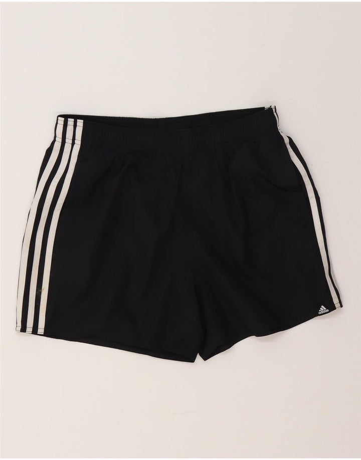 ADIDAS Short de sport pour hommes petit noir polyester
