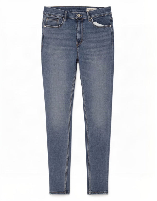 Marks & Spencer Jean skinny Ivy pour femme UK 12 Medium W30 L28 Bleu Coton