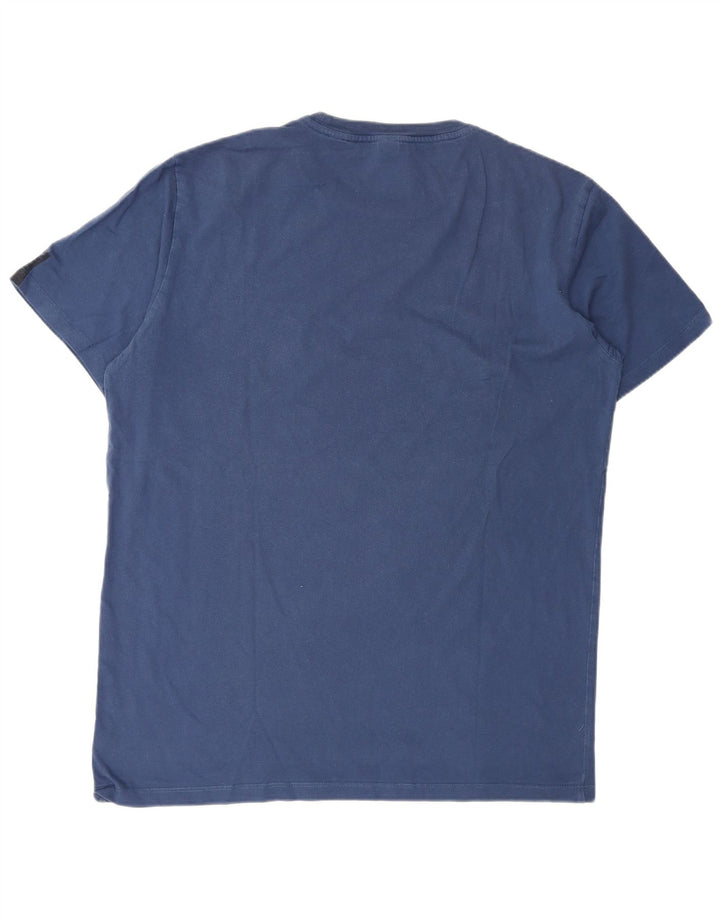 Replay T-Shirt Homme Top XL Bleu Marine