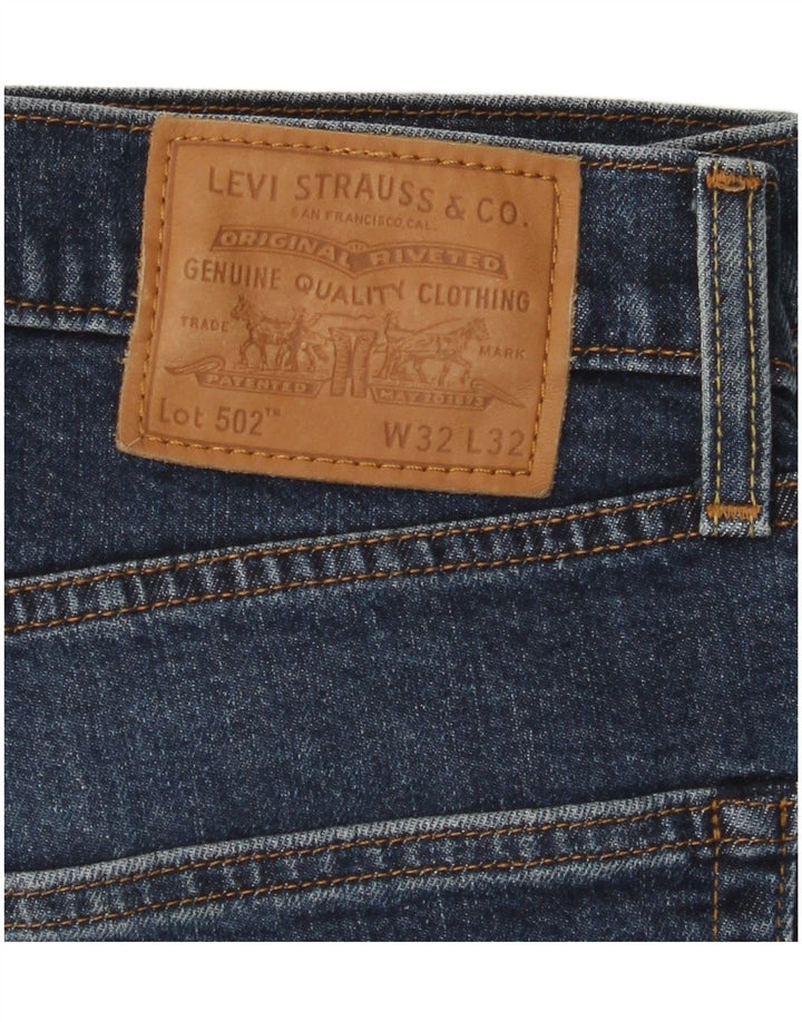 LEVI'S Jean 502 Tapered Homme Bleu W32 L29 Coton