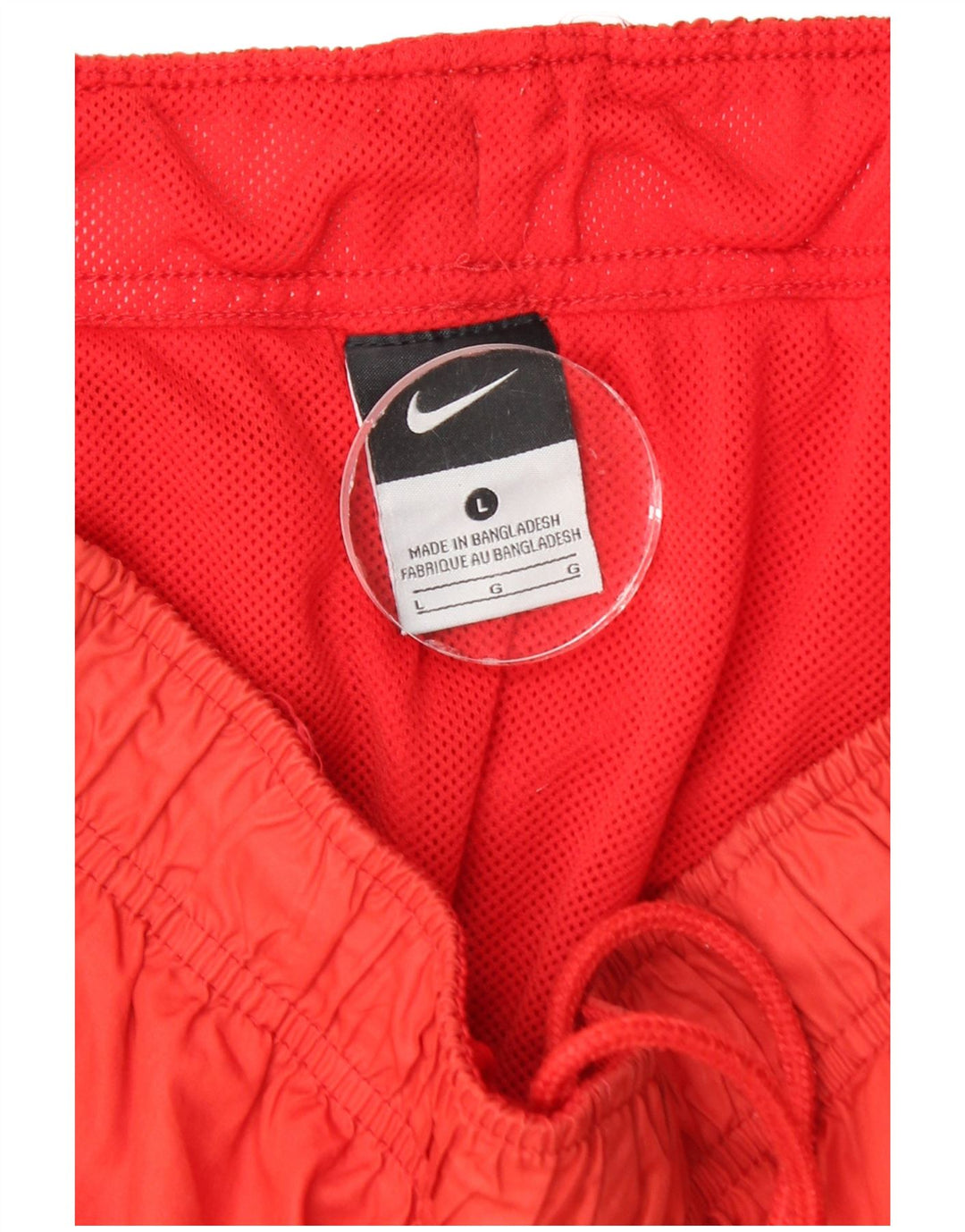 Short de sport Nike pour hommes, grand, rouge, polyester