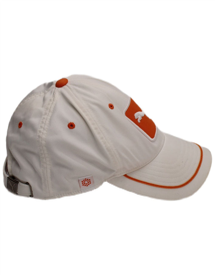 Puma Casquette de baseball graphique pour homme Taille unique Blanc Polyester