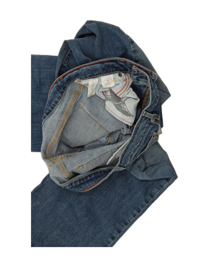 EDDIE BAUER Womens Curvy Bootcut Jeans US 10 Large W27 L32 Blue Cotton Vintage Eddie Bauer and Second-Hand Eddie Bauer from Messina Hembry 