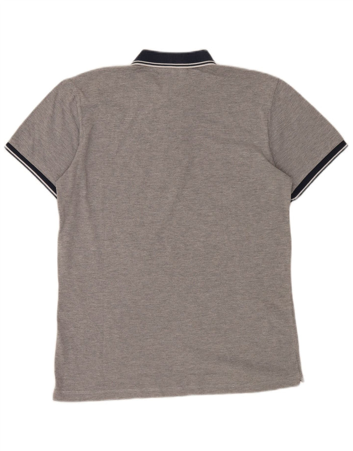 GAS Polo Homme Gris Moyen