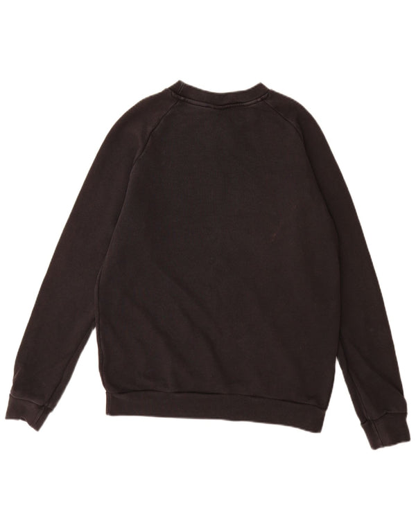 Adidas Mens Graphic Sweatshirt Jumper XS Noir Coton