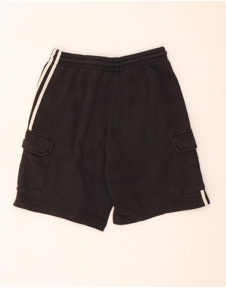 Adidas Short de Sport Homme Gris Moyen Coton