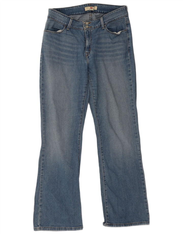 Levi's Jean bootcut courbé 528 pour femme US 14 Large W32 L31 Bleu Coton