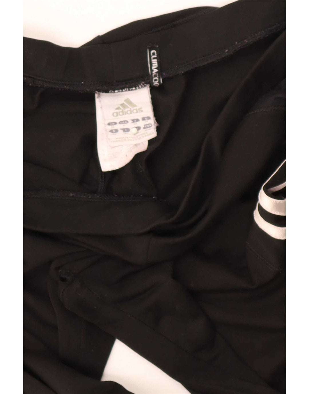 Adidas Leggings Femme UK 10 Petit Noir Polyester