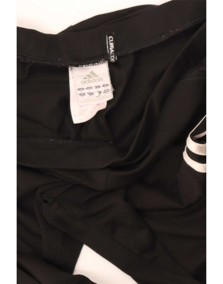 Adidas Leggings Femme UK 10 Petit Noir Polyester