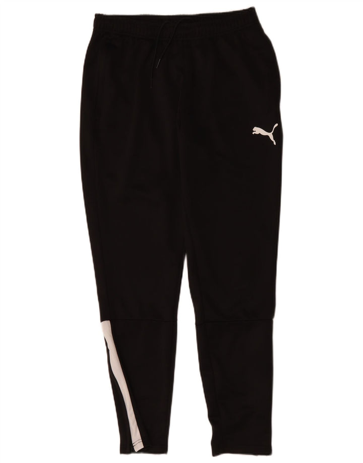 Puma Pantalon de Survêtement Homme Noir Moyen Polyester Colorblock