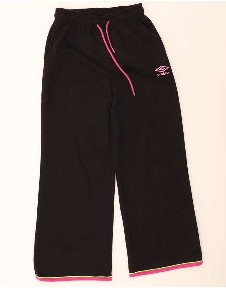 Umbro Pantalon de survêtement pour femme UK 44 Medium Noir Colourblock Polyester