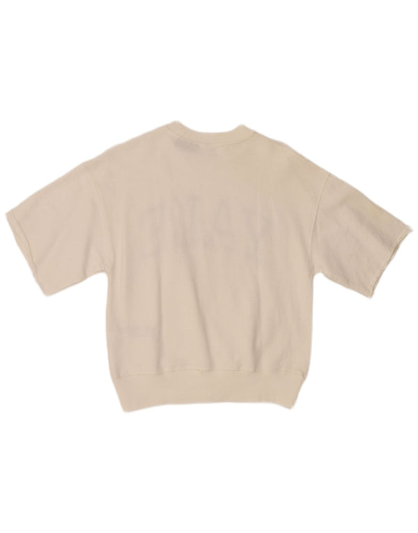 Zara Filles Yale University Loose Fit Graphic T-Shirt Top 9-10 ans Blanc