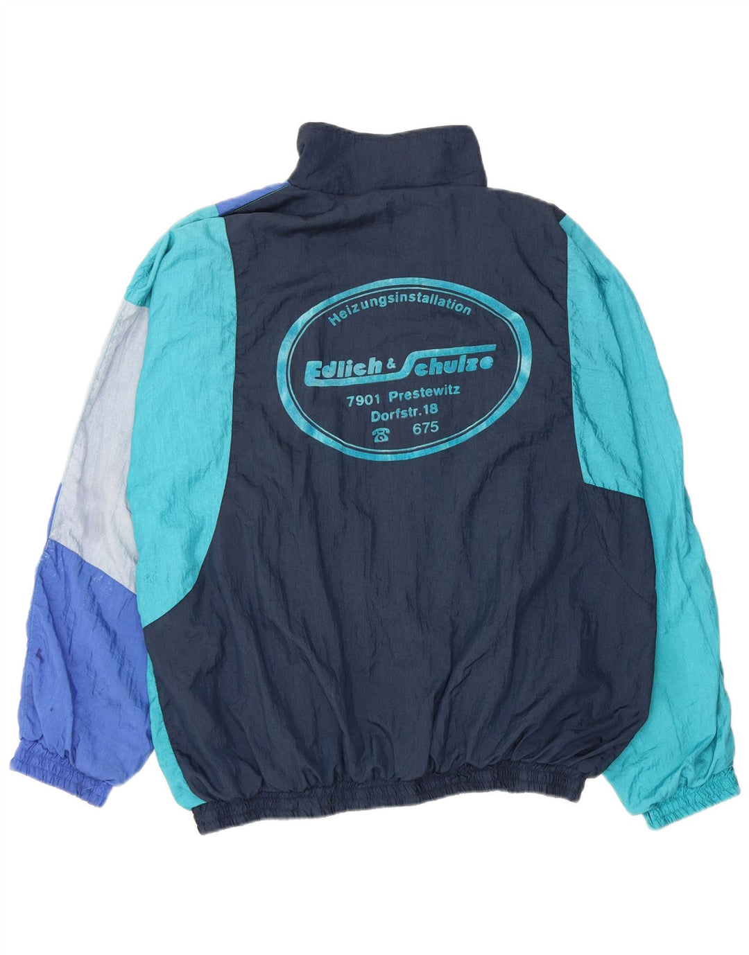 Killtec Veste de survêtement pour homme UK 46 2XL Bleu Colorblock Polyamide