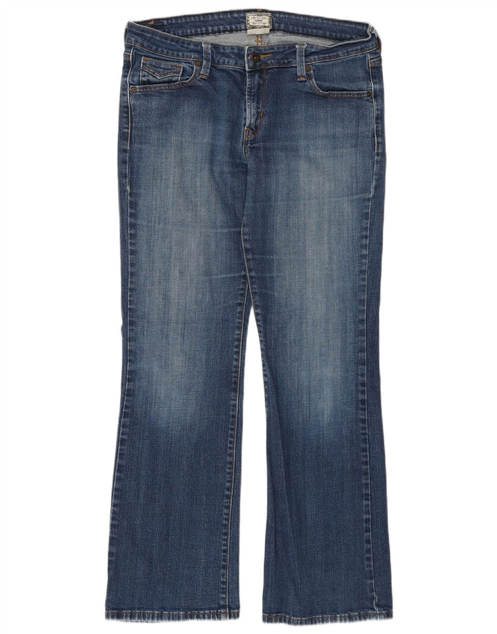 LEVI'S Jean bootcut bas 545 pour femme US 14 XL W36 L30 Bleu Coton