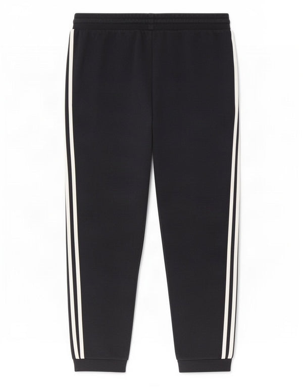 Adidas Pantalon de survêtement pour homme en coton noir Taille L