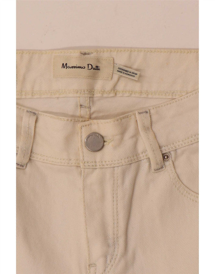 Massimo Dutti Jean skinny femme W26 L28 blanc