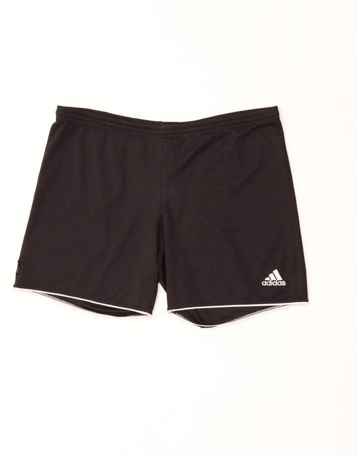 Adidas Short de sport pour homme Large Noir Polyester
