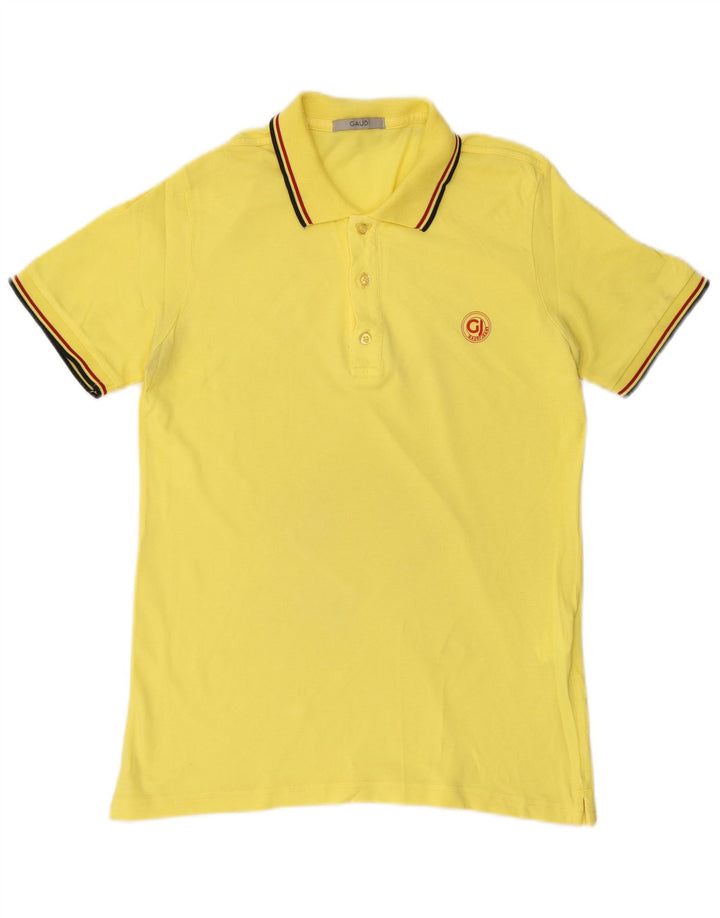 Polo Homme GAUDI Large Jaune Coton