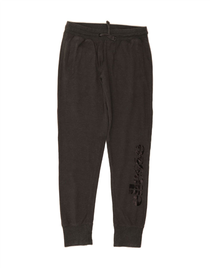 ELLESSE Mens Graphic Tracksuit Trousers Joggers Medium  Grey Cotton Vintage Ellesse and Second-Hand Ellesse from Messina Hembry 
