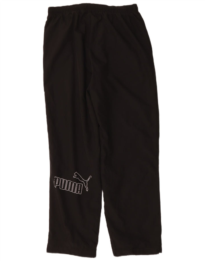 Puma Pantalon de Survêtement Graphique Homme Large Noir Polyester