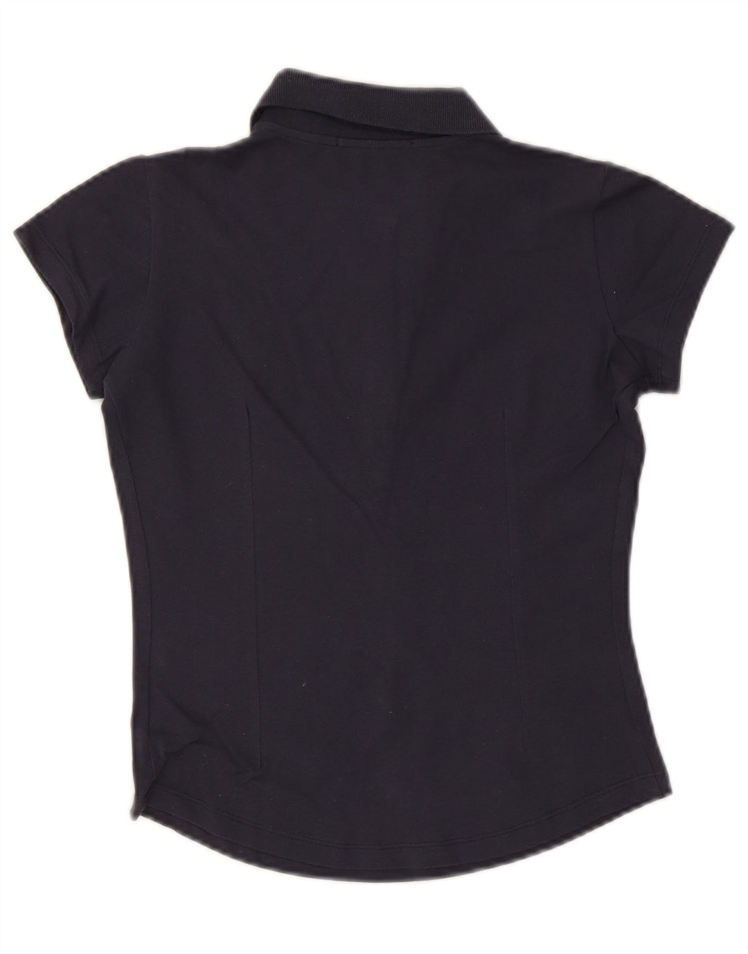 SERGIO TACCHINI Polo Femme UK 12 Coton Bleu Marine Moyen