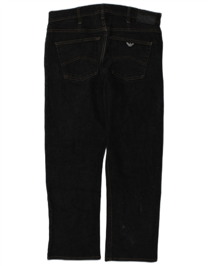 Armani Jean droit Zathan W33 L28 homme gris coton