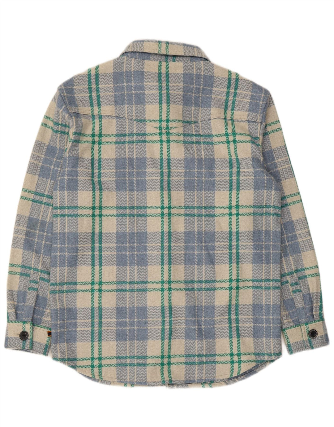 Superdry Chemise surdimensionnée en flanelle pour femme UK 10 Petit carreaux multicolores