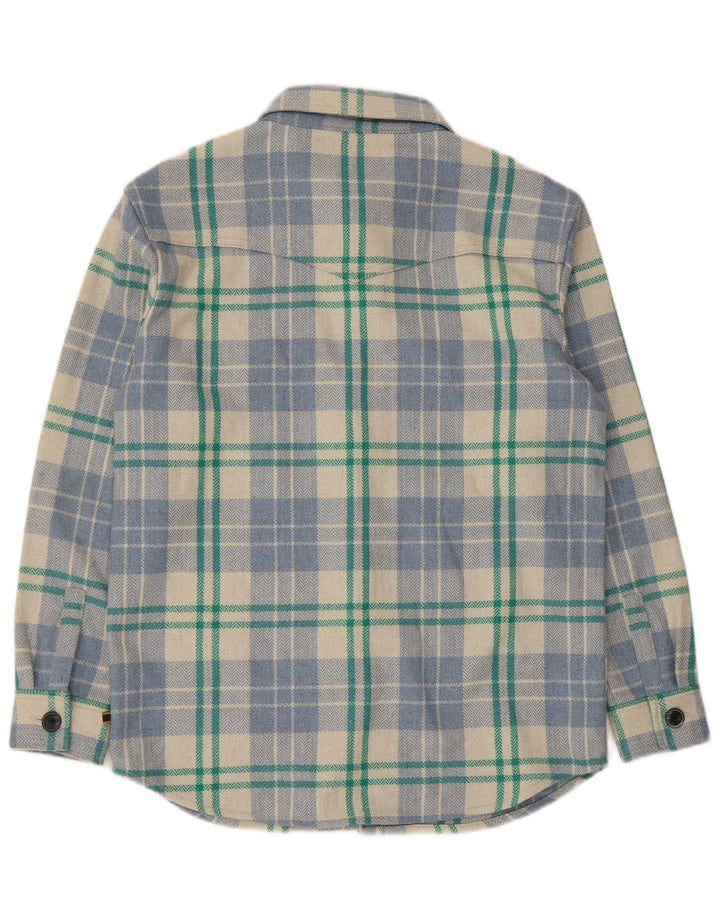 Superdry Chemise surdimensionnée en flanelle pour femme UK 10 Petit carreaux multicolores