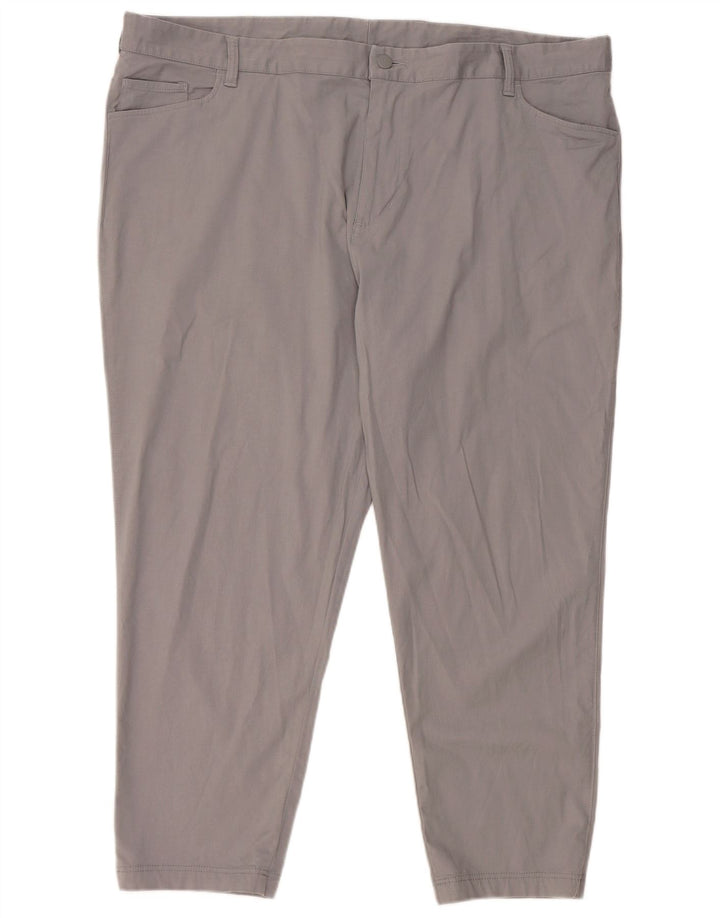 Adidas Pantalon décontracté slim pour homme W42 L25 Gris