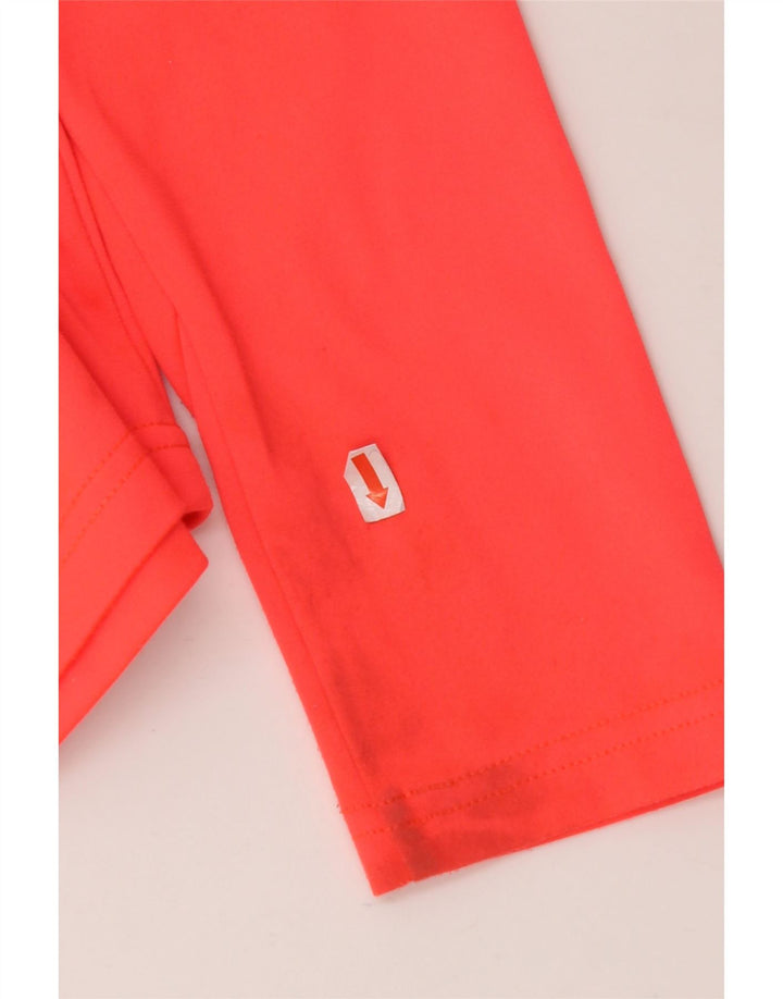 PUMA Haut de survêtement à col zippé pour garçon 11-12 ans Rouge Colourblock