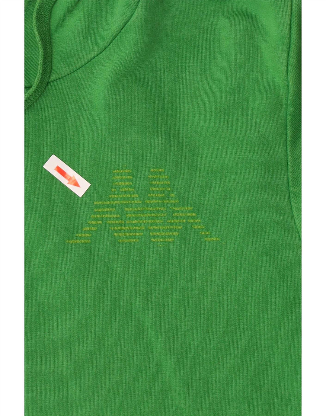 Kappa Pull à Capuche Graphique Homme Vert Moyen Coton