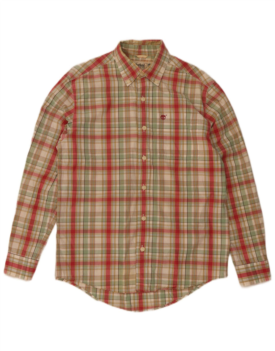 TIMBERLAND Chemise Homme Petit Carreau Multicolore Coton