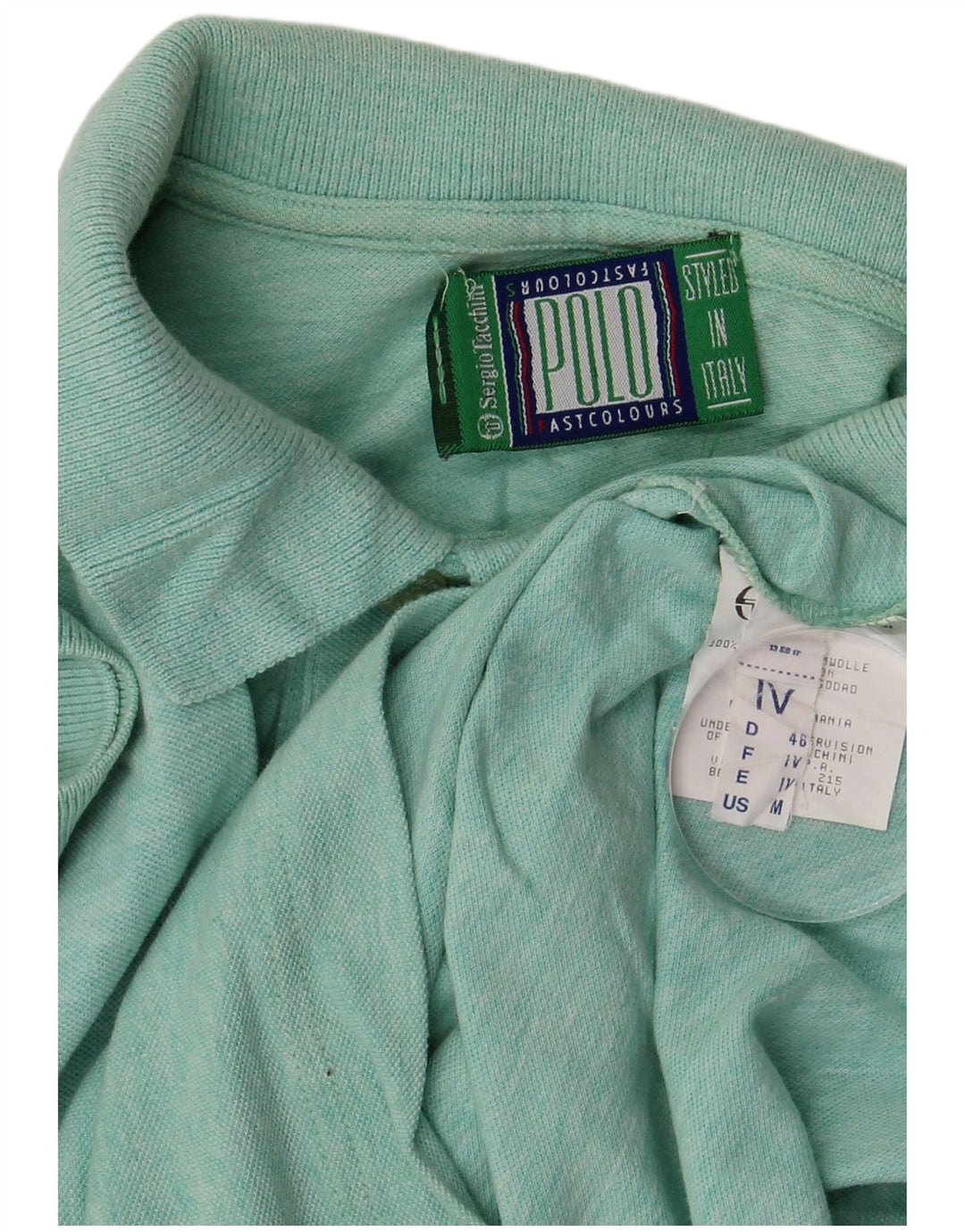 Sergio Tacchini Polo Homme Vert Moyen Coton